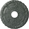 Ekena Millwork Kendall Train Station Medallion (Canopies up to 3 7/8"), 18 1/2"OD x 3 7/8"ID x 1"P, Athenian Green CM18KDAGC - alternate 1